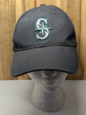 Seattle Mariners New Era Navy Hat  Strap Back Adjustable One Size Blue